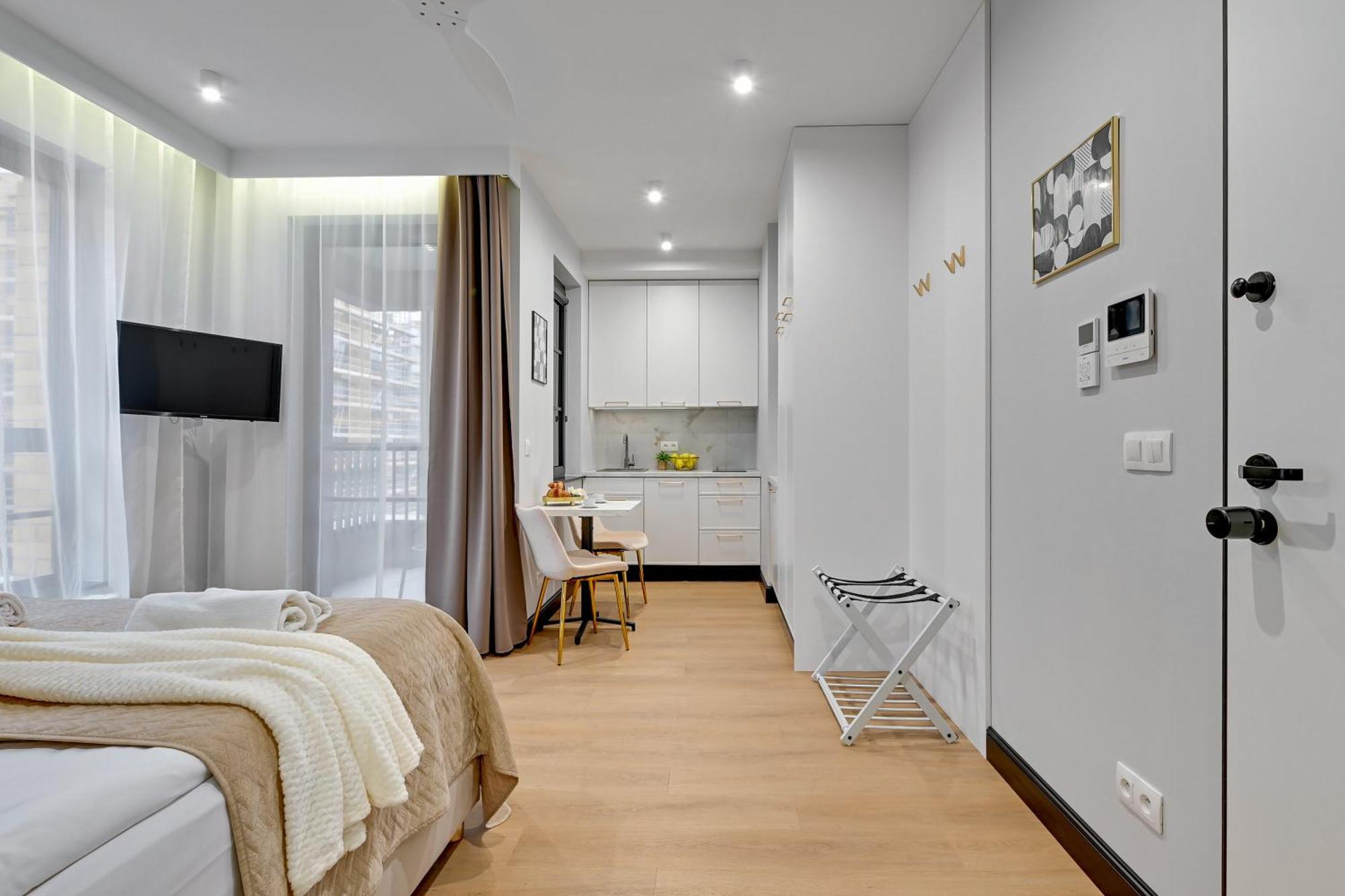 Doki Living & Foodhall By Downtown Apartments Γκντανσκ Δωμάτιο φωτογραφία